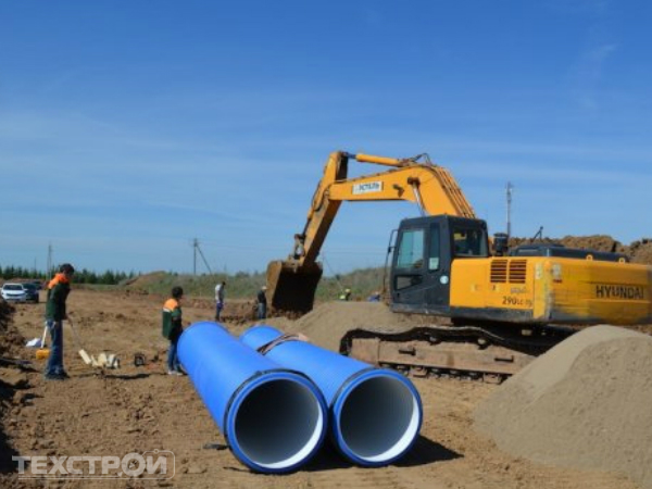 строительство ливневой канализации в городе инновационных проектов bннополи